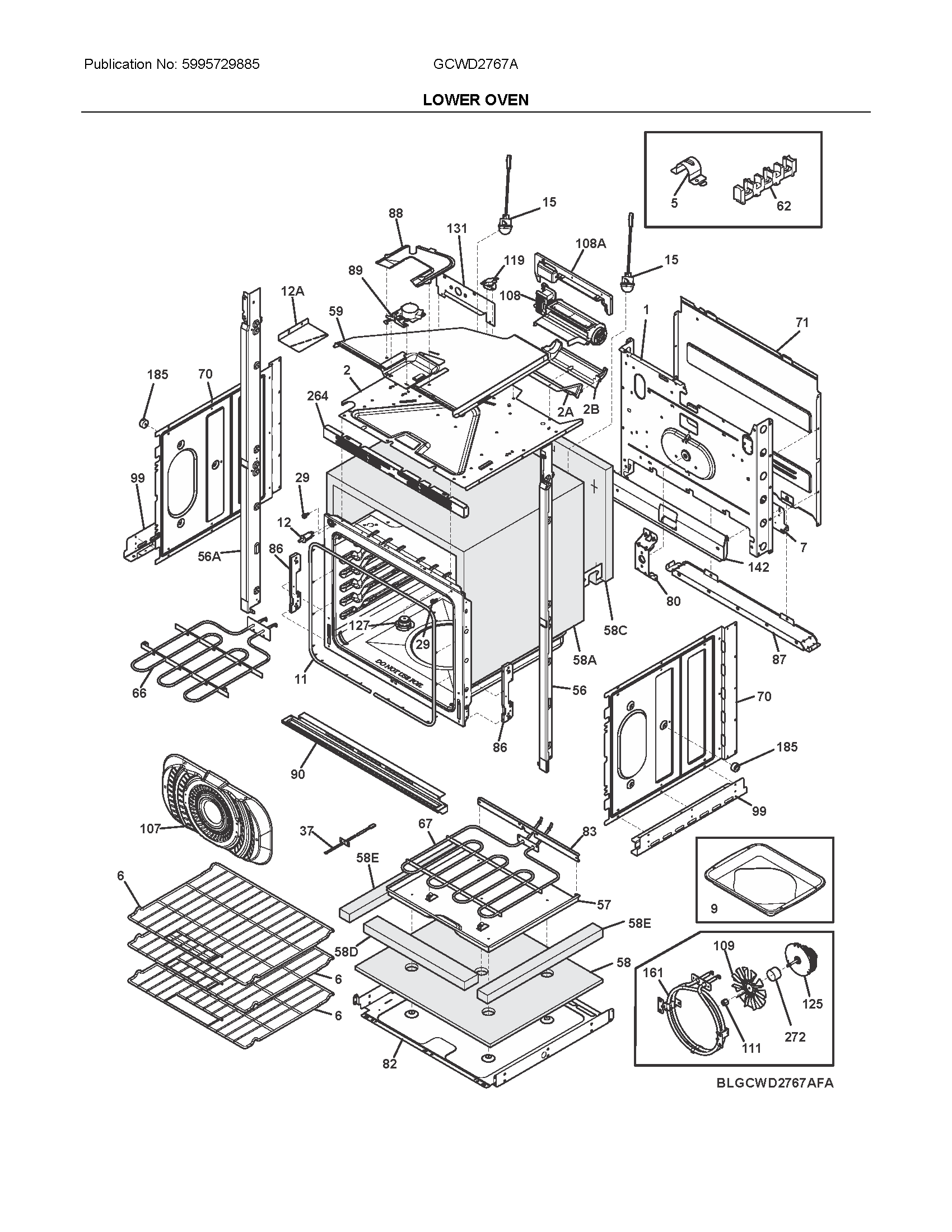 Lower oven