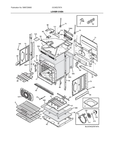 Lower oven