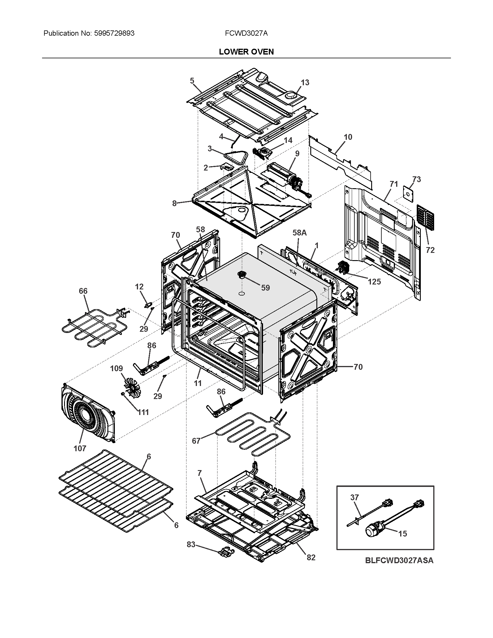 Lower oven