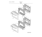 Frigidaire FCWD302LAFA doors diagram