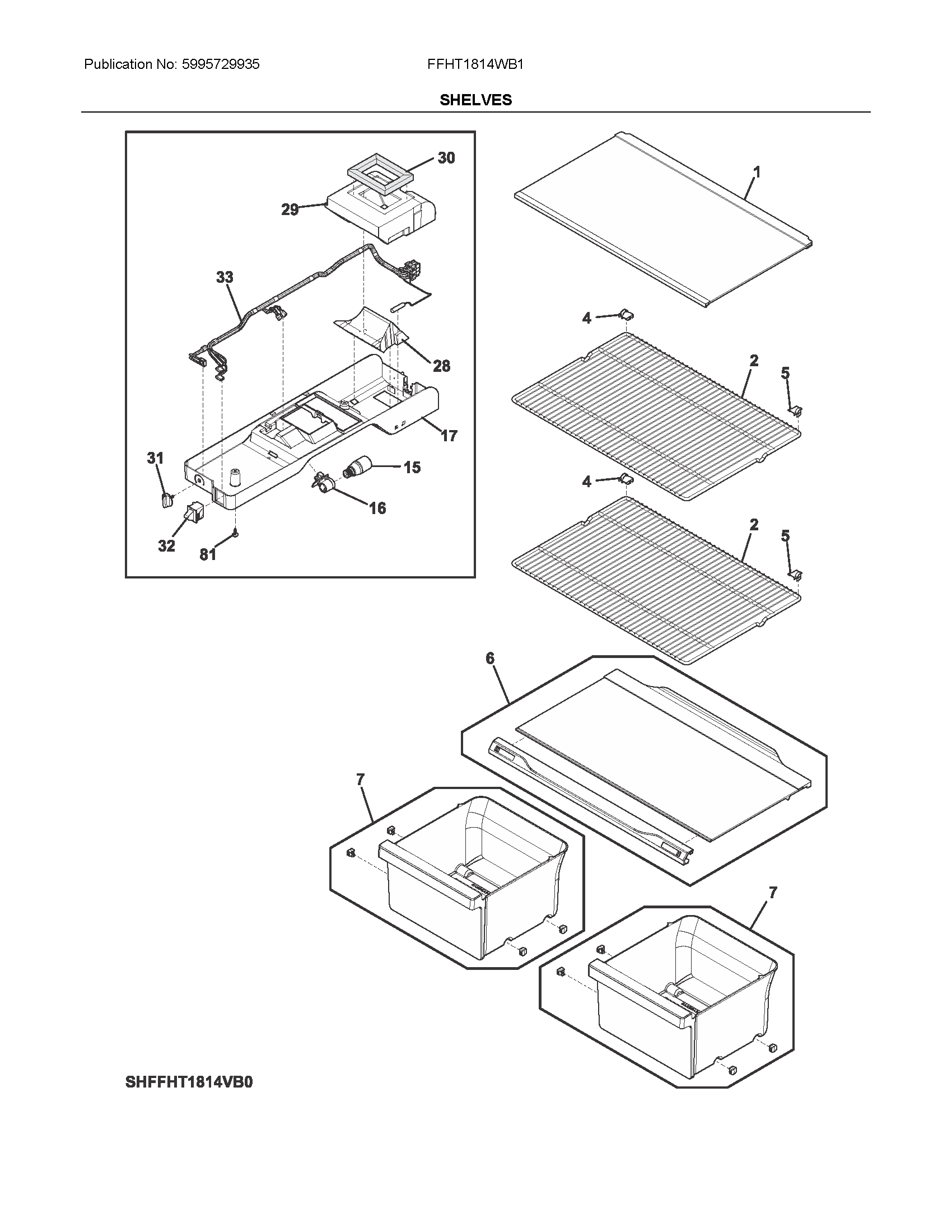 SHELVES