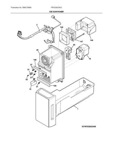 Ice container