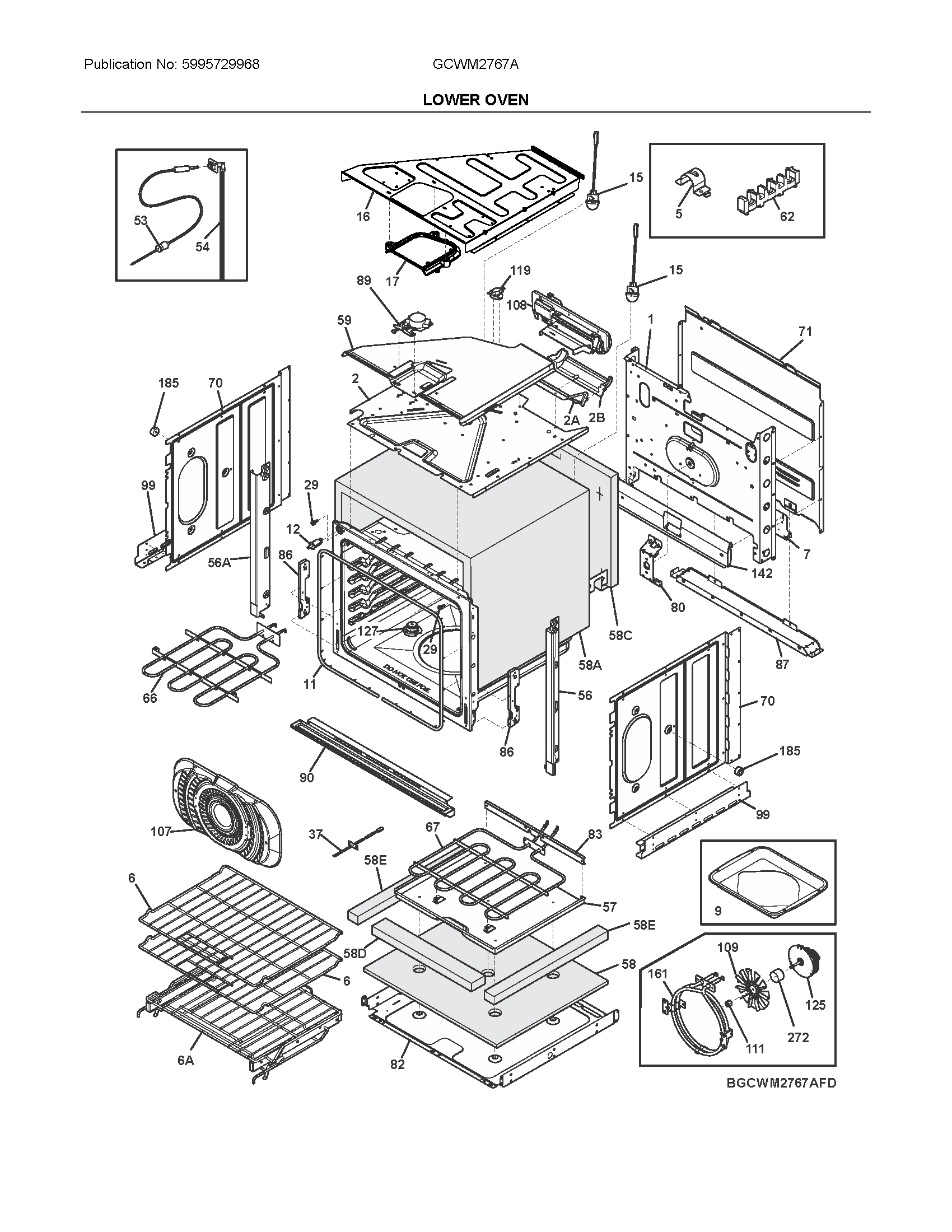 Lower oven