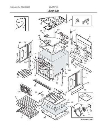Lower oven