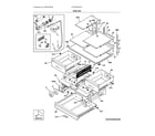 Frigidaire FRFS2823AS1 shelves diagram