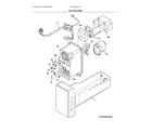 Frigidaire FRFS2823AS1 ice container diagram