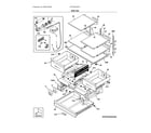 Frigidaire FRFN2823AS1 shelves diagram