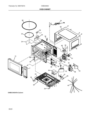 Oven cabinet