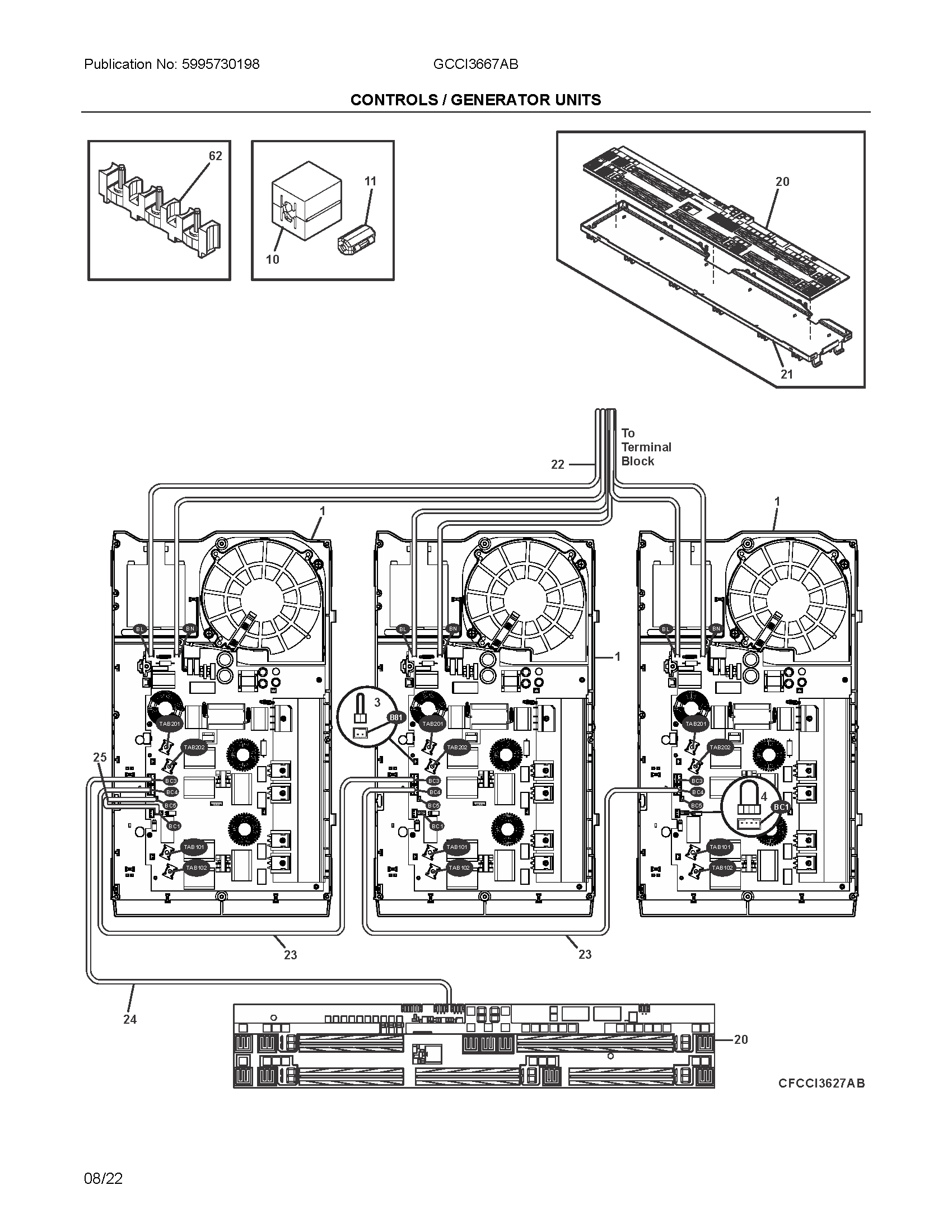 CONTROLS/GENERATOR UNITS