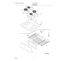Frigidaire FCRC3005AWE top/drawer diagram