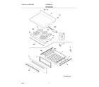 Frigidaire FCRE3052ASJ top/drawer diagram