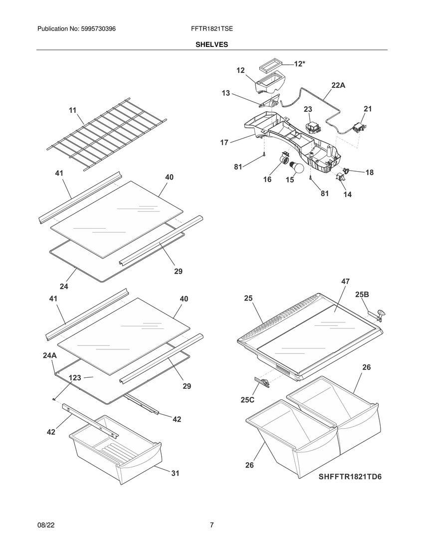 Shelves