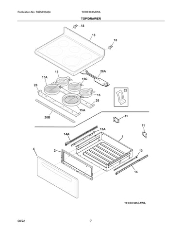 Top/drawer