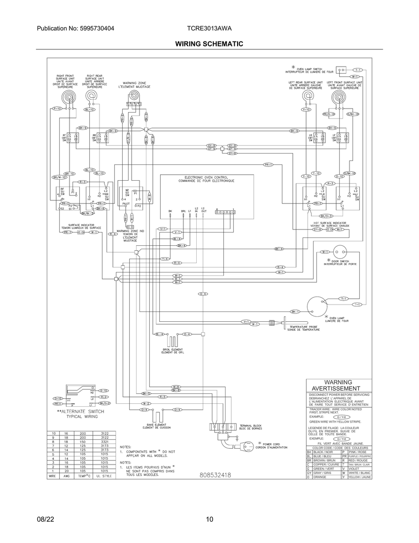 Wiring schematic