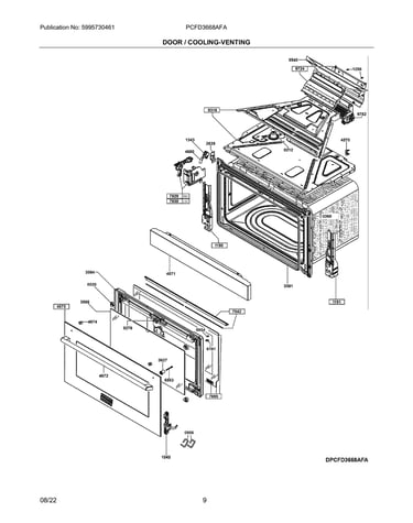 Door/cooling-ventilation