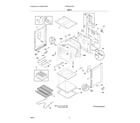 Frigidaire FFEF3016VSF body diagram