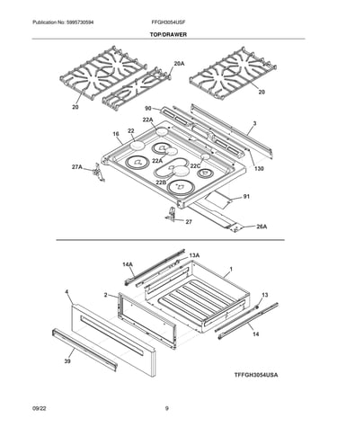 Top/drawer