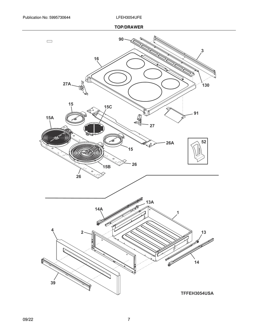Top/drawer