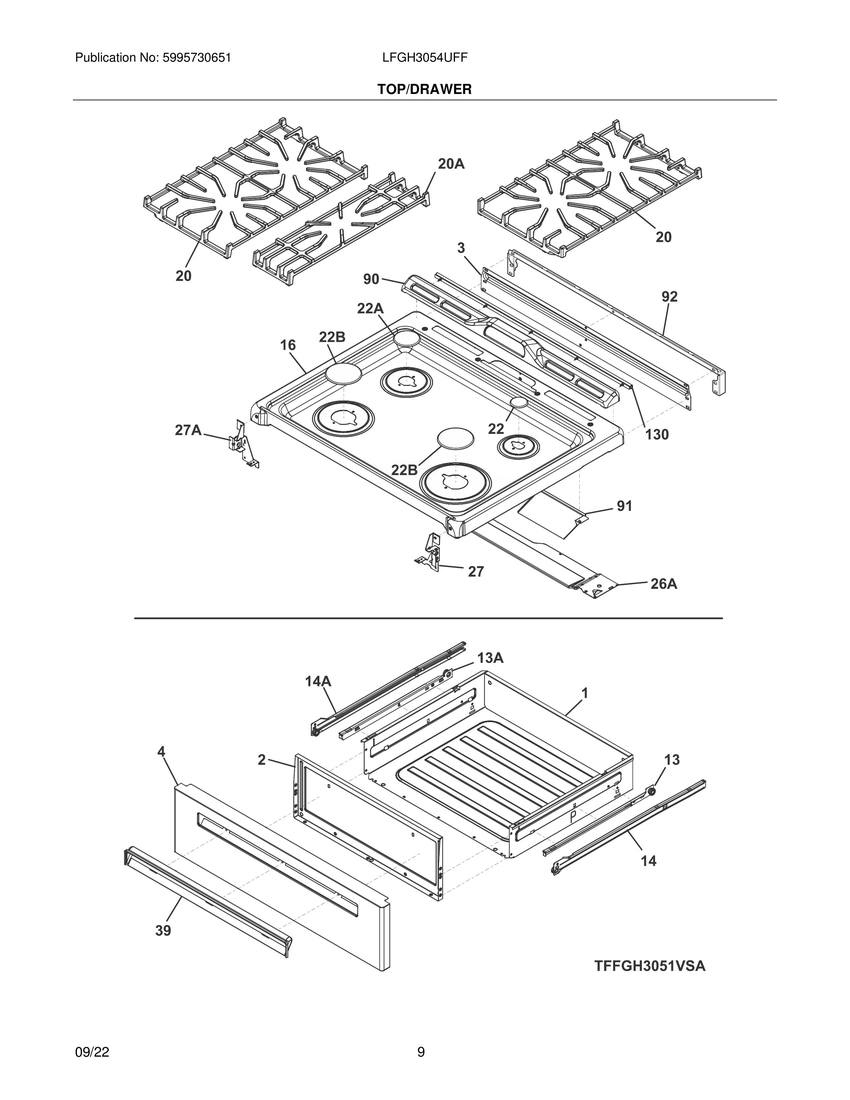 Top/drawer