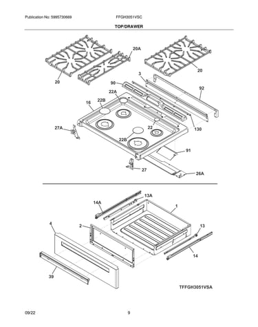 Top/drawer