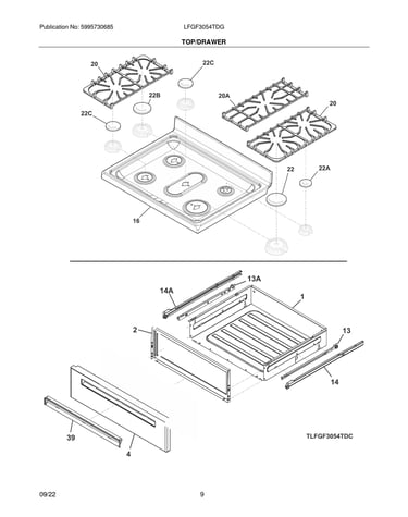 Top/drawer