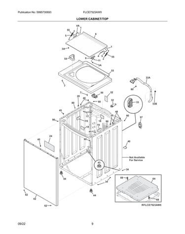 Lower cabinet/top|rflce7523aw0.svg