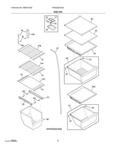 Shelves