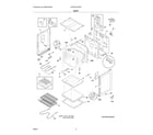 Frigidaire CFEF3016VWF body diagram