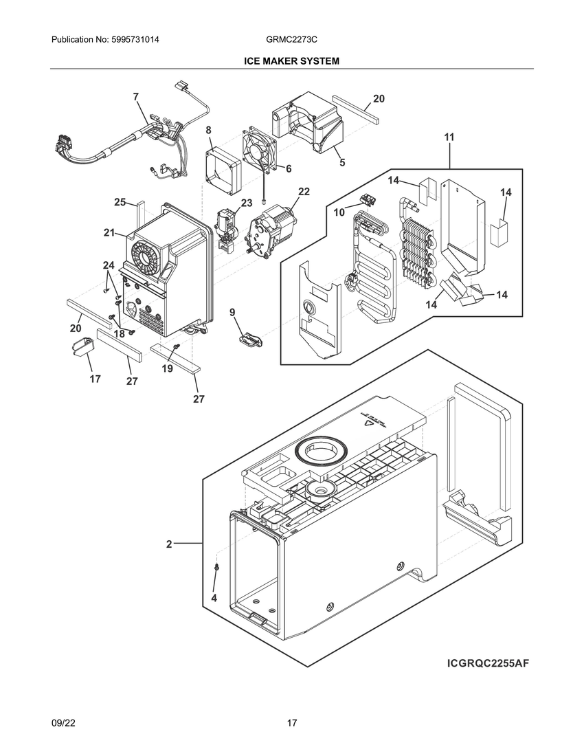 ICE MAKER SYSTEM|ICGRQC2255AF.SVG