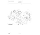 Frigidaire FFEH3054UBD backguard diagram