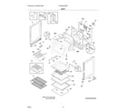 Frigidaire FFEH3054UBD body diagram