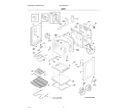 Frigidaire FFEF3054TSU body diagram