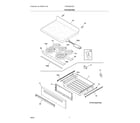 Frigidaire FFEF3054TSU top/drawer diagram