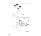 Frigidaire FCRC301CAWE top/drawer diagram