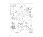 Frigidaire LFEF3054TDS body diagram