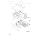 Frigidaire FCRE305CAWG top/drawer diagram