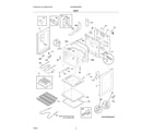 Frigidaire SCRE3054AWE body diagram