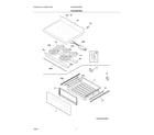 Frigidaire SCRE3054AWE top/drawer diagram