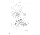 Crosley 80462054D top/drawer diagram