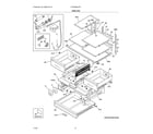 Frigidaire FRFS282LAF1 shelves diagram