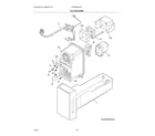 Frigidaire FRFS282LAF1 ice container diagram