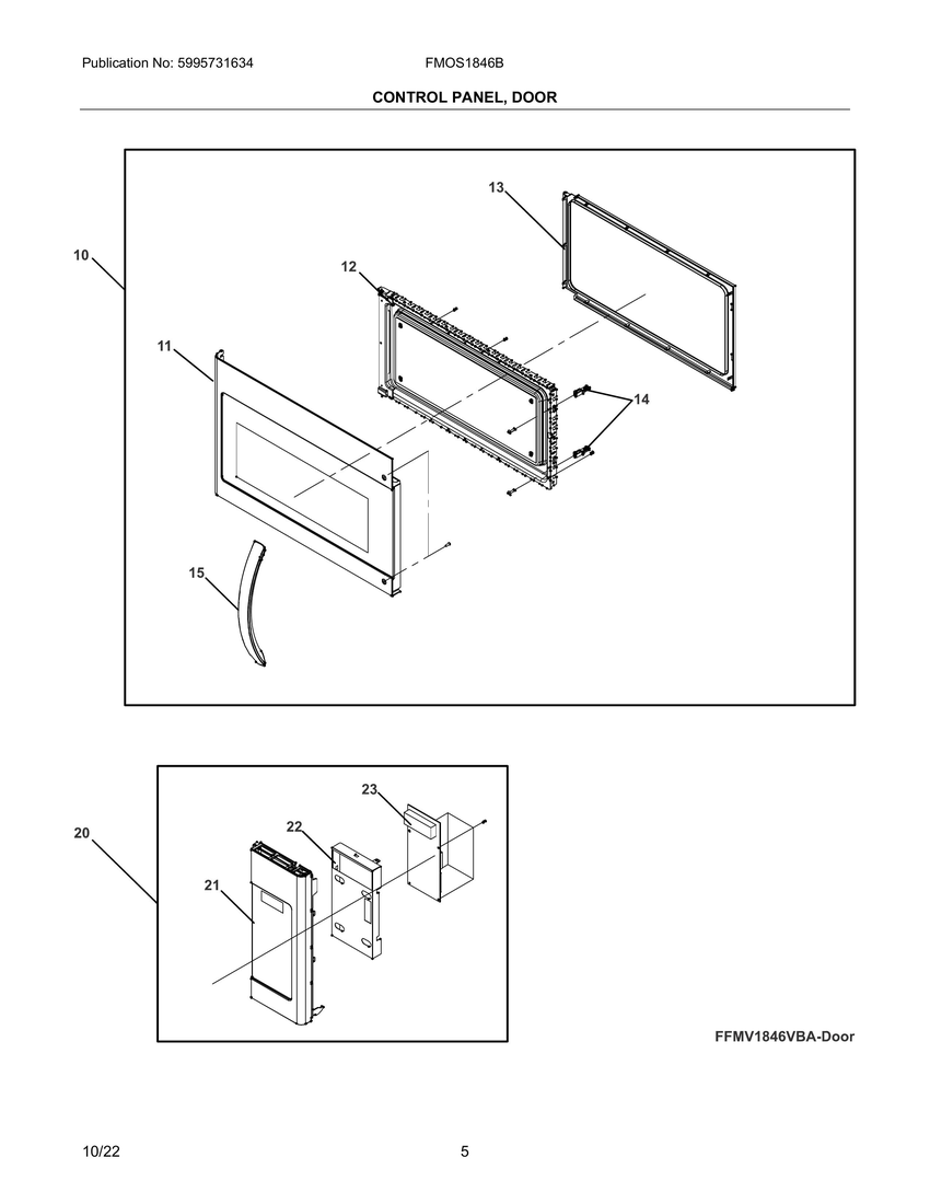 Control panel, door|ffmv1846vba-door.svg