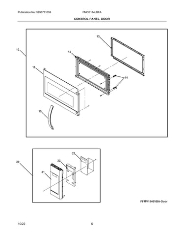 Control panel, door|ffmv1846vba-door.svg