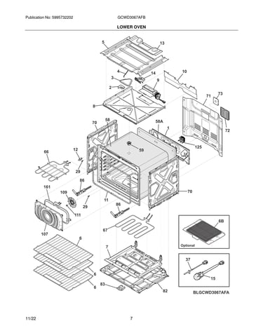 Lower oven
