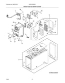 Fresh food ice maker system