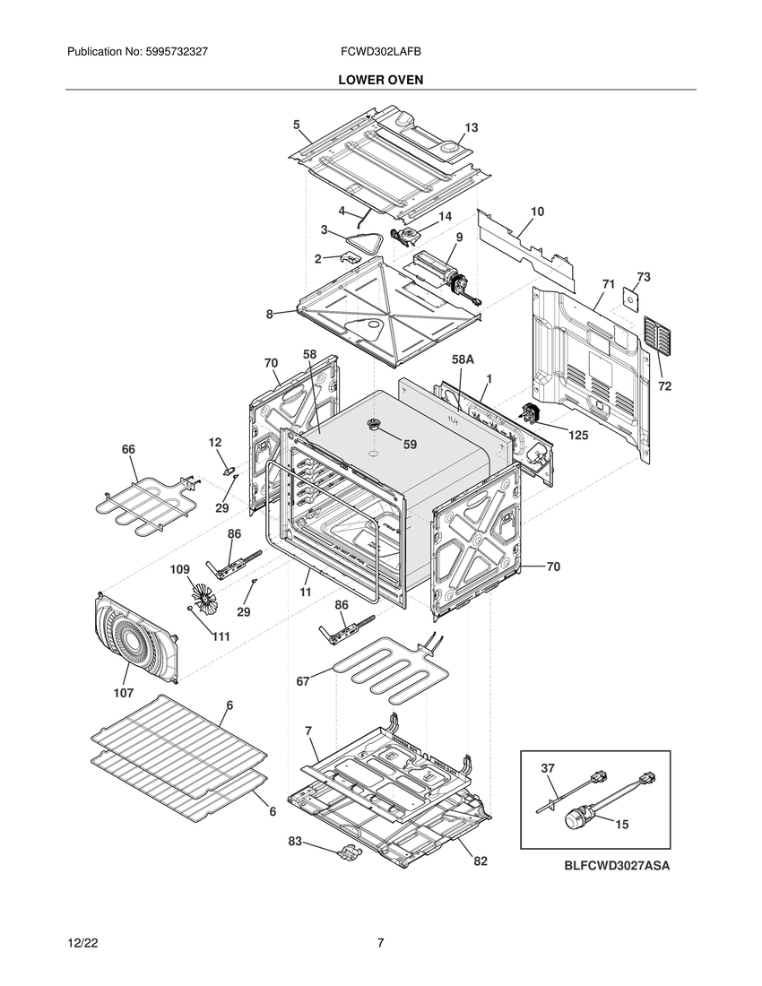 Lower oven