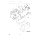 Frigidaire GRSS2652AF2 ice container diagram