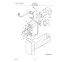 Frigidaire GRFS2853AD1 ice container diagram