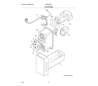 Frigidaire FRFC2323AS1 ice container diagram