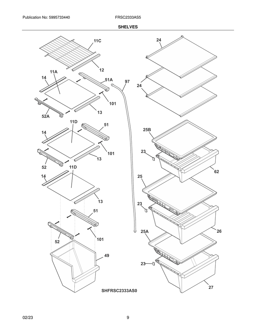 Shelves